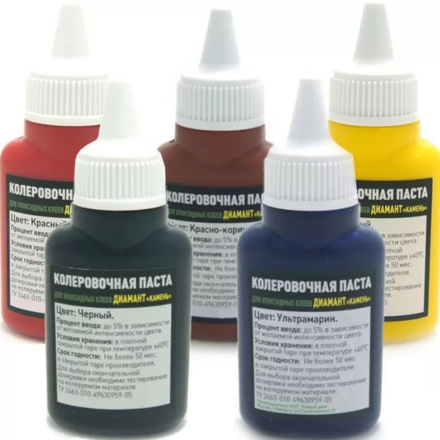 Колеровочная паста для клея/шовного заполнителя