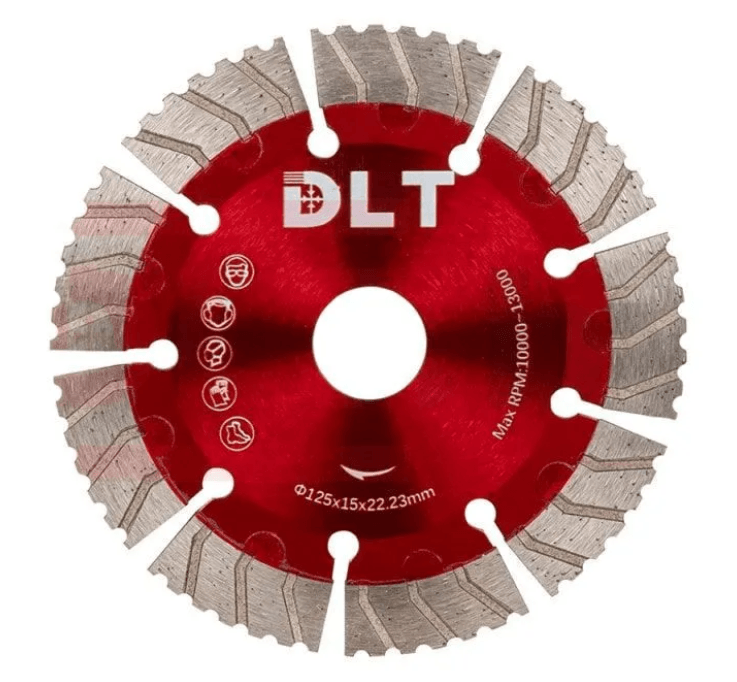 Алмазный диск по бетону DLT DLT №20 (Super Turbo), 125мм