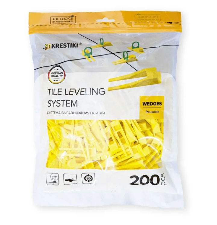 Клин (СВП) 3D KRESTIKI (200 шт.)