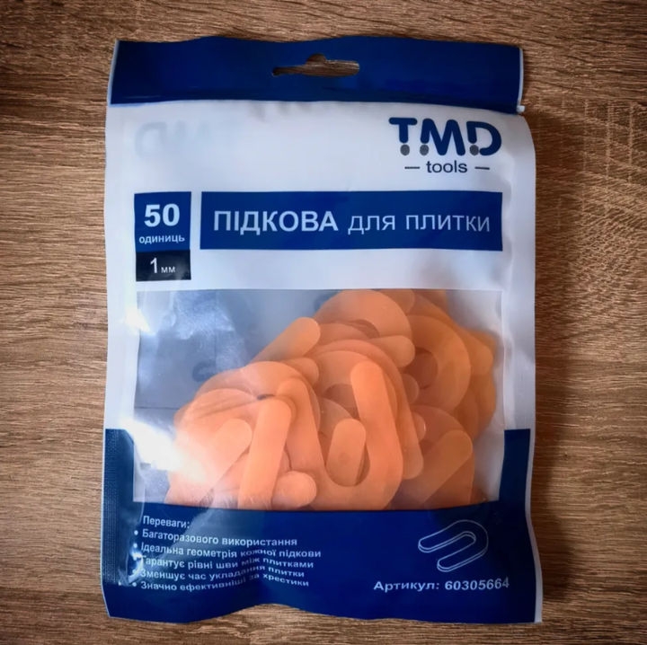 Подкова TMD 50шт 1 мм