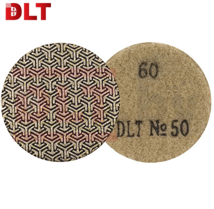 Алмазный гибкий шлифовальный круг для гравёра DLT №50, #60, 50мм
