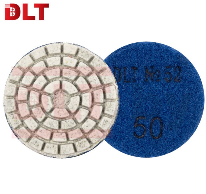 Алмазный гибкий шлифовальный круг для гравёра DLT №52, #50, 50мм