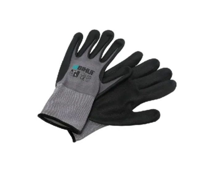 Перчатки строительные BIHUI с латексным покрытием, размер 9(L)