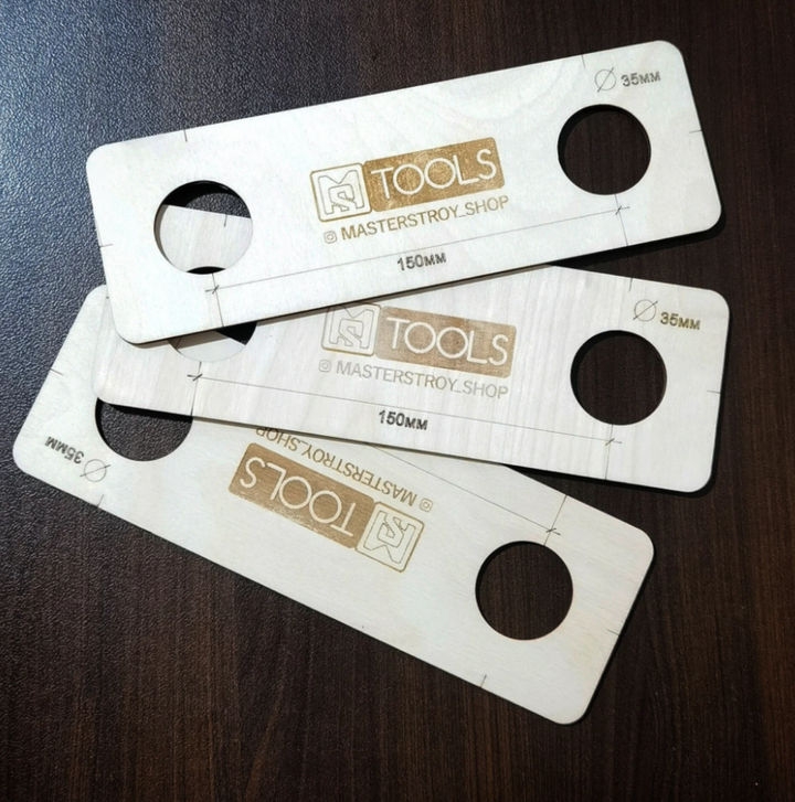 Шаблон для разметки и монтажа водорозеток 150мм