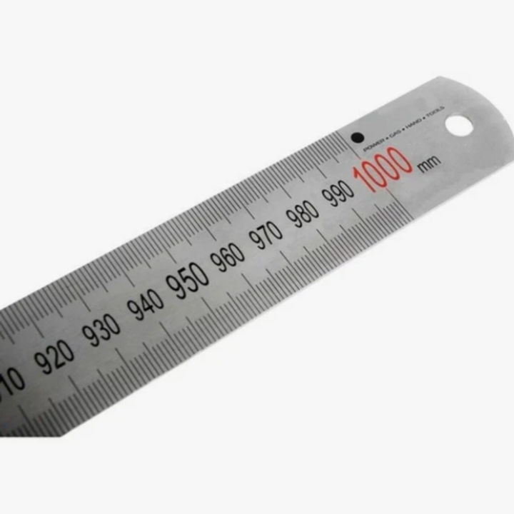 Линейка двухсторонняя 1000мм Центроинструмент