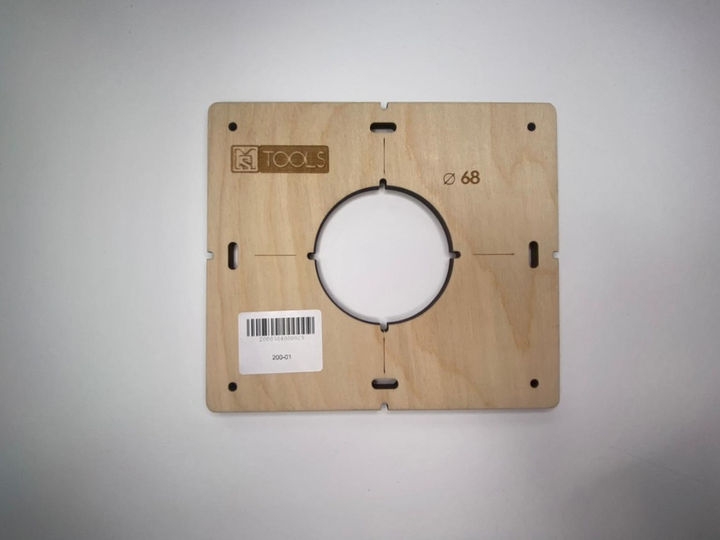 Шаблон для розеток 1 шт 68мм