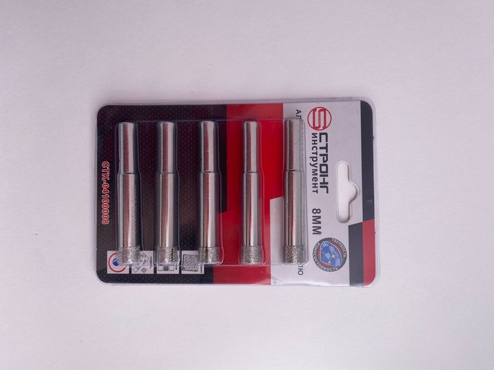 Алмазная коронка СТК-041 8мм (5шт)