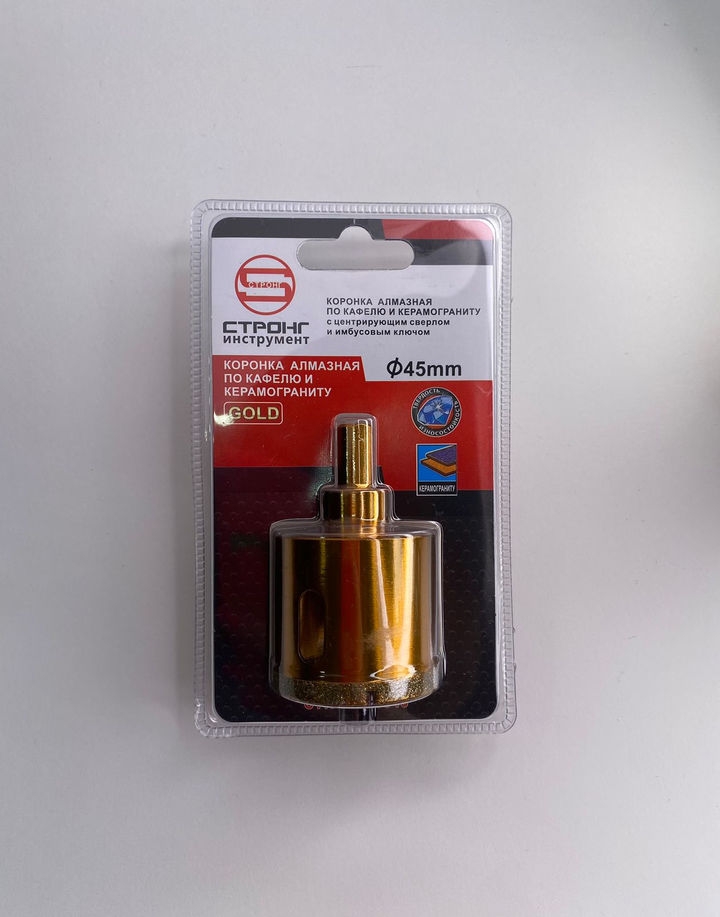 Коронка Strong стк-067 gold 45mm