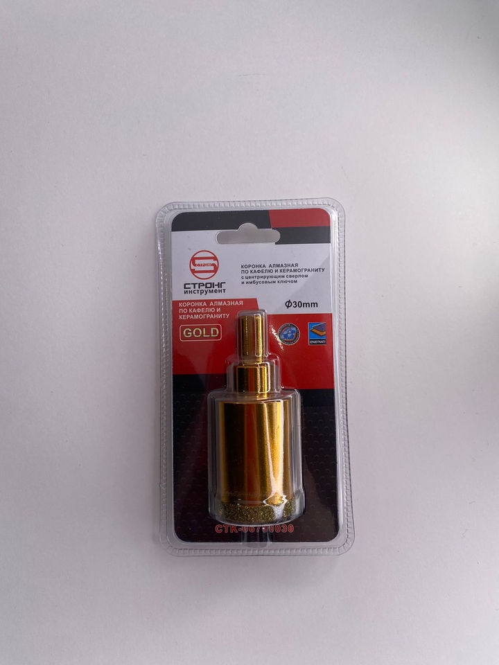 Коронка Strong стк-067 gold 30mm