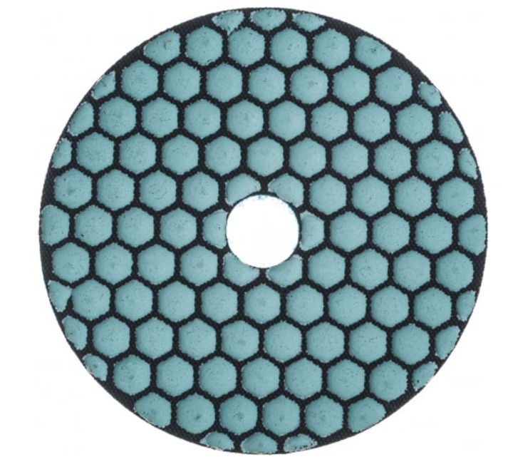 Алмазный гибкий шлифовальный круг "Черепашка" d100 №  50 (сухая шлифовка) Trio Diamond