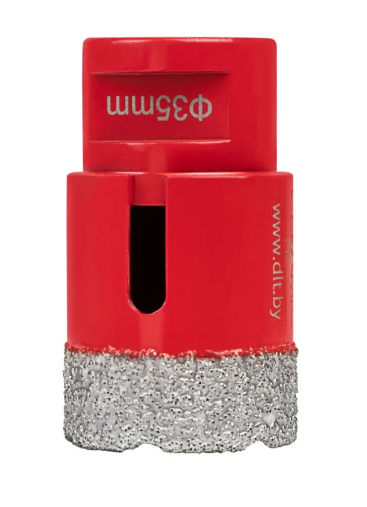 Алмазная коронка по керамограниту DLT CERAMIC PRO,35мм