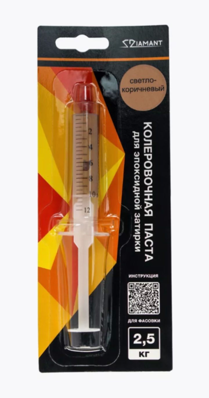 Паста колеровочная 036 Диамант светло-коричневый 2,5 кг