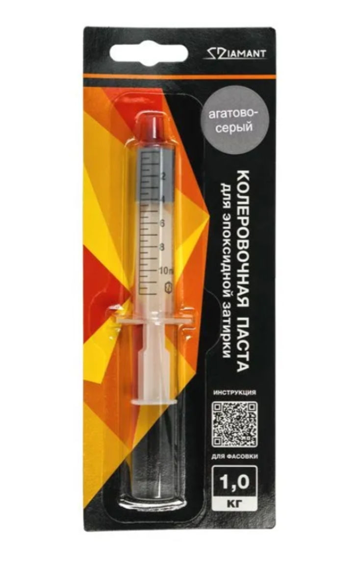 Паста колеровочная 006 Диамант агатово-серый 1 кг