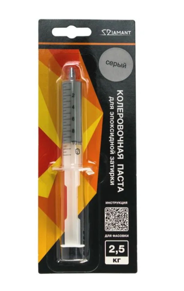 Паста колеровочная 004 Диамант серый 2,5 кг