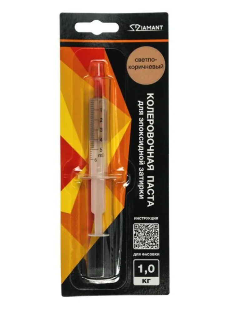 Паста колеровочная 036 Диамант светло-коричневый 1 кг