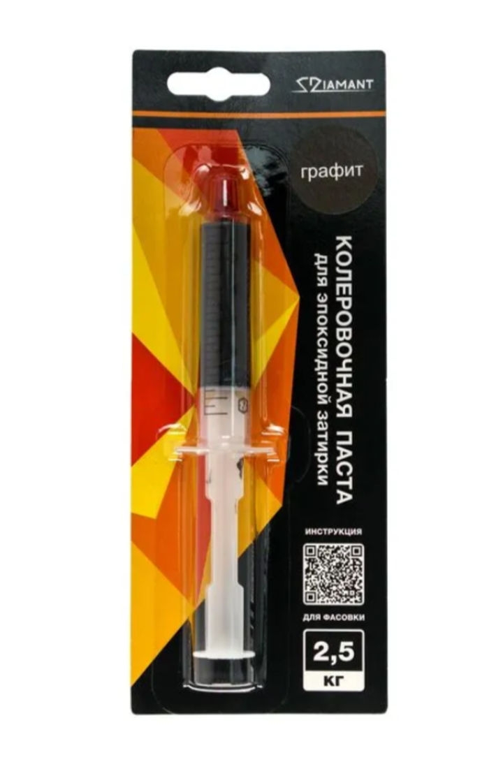 Паста колеровочная 028 Диамант графит 2,5 кг