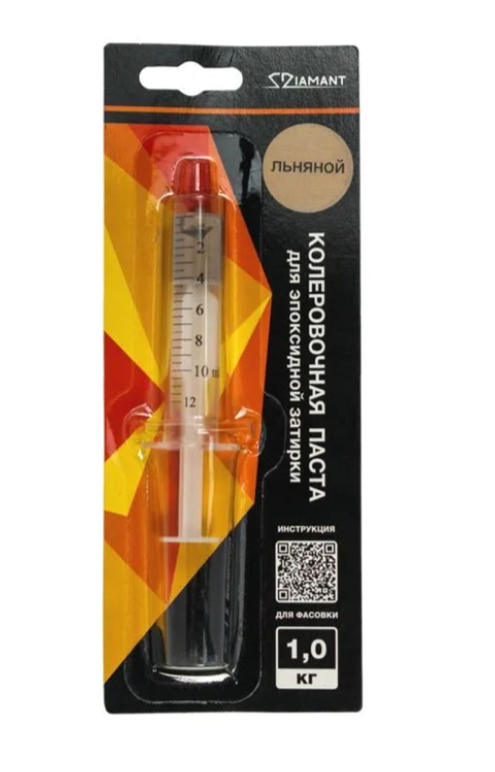 Паста колеровочная 014 Диамант льняной 1кг