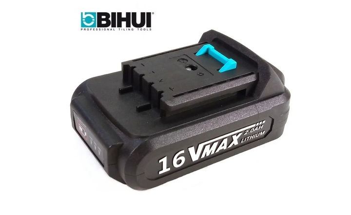 Аккумулятор BIHUI 2000 м/а, 16В, 2,0 а/ч, для виброприсоски для укладки плитки BIHUI